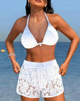 By Esmee® | Elegant Solid Lace Bikini Set