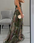 Sarah | Long dress with charming floral print