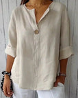 Zamma | Relaxed V-Neck Top
