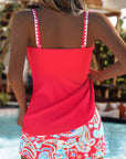 Tessa | Stylish Ruched Tankini Swim Set