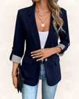 Ella | Women’s Tailored Single Breasted Roll Up Blazer
