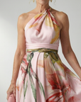 Amiel | Light Floral Maxi Dress