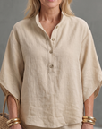 Amity | Button Front Relaxed Tunic Trouser Set