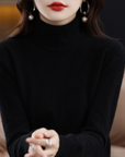 Victoria | Women’s Winter Classic Turtleneck Knit Sweater