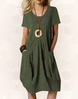 Elaine | Easy Casual Flow Dress