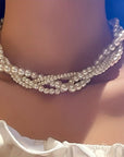 Elegant Statement Pearl Necklace