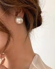 The Statement Pearl Stud Earrings