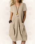 Elaine | Easy Casual Flow Dress