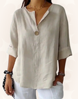 Evelyn | Relaxed V-Neck Top