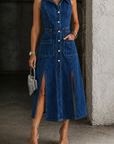 Camille | Open Front Vest Dress