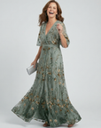 Selora | Halter Bloom Flow Maxi Dress