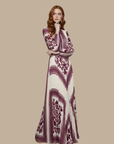 Chloe | Women’s Pleated Maxi Evening Dress Gown