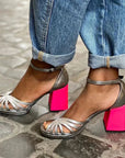 Bicolored All Day Comfort Heels
