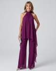 Bearim | Halter Neck Asymmetric Tunic Set