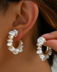 Chunky Pearl Earrings