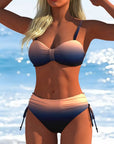 Bikini Gradient Pattern with Cord