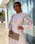 Stella | Women’s Summer Long Sleeve Evening Dress