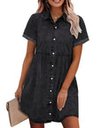 Jane | Denim Shirt Dress