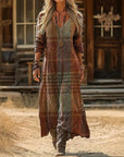 Evelyn | Vintage-Inspired Long Sleeve Casual Dress