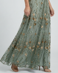 Selora | Halter Bloom Flow Maxi Dress