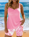 Diana | Swim Shorts Two Piece Body Covering Printed Boxer