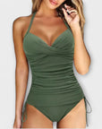 Roberta - Elegant Tankini Swimsuit with V-Neck