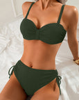 Backless Two-Piece Bikini for the Beach