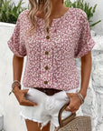 Sophia | Women Chic Floral Summer Print Blouse