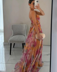 Hazel | Women Elegant Pleated Maxi Dress