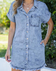 Kaelia | Denim Shirt Dress