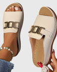 Kathryn™ | Comfy Buckle Sandals