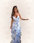 Taylor | Women Summer Floral Cut-Out Maxi Dress