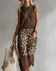 Amelia™ | Leopard Knit Midi Dress