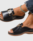 Kathryn™ | Comfy Buckle Sandals