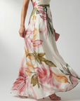 Amiel | Light Floral Maxi Dress