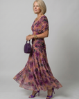Calen | Off Shoulder Flow Midi Dress