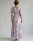 Vaelis | Flutter Sleeve Midi Dress