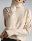 Jamie | Women’s Winter Turtleneck Knit Sweater