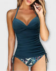 Roberta - Elegant Tankini Swimsuit with V-Neck