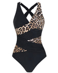 Vacation One-Piece Lion Print