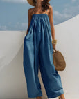 Madison | Denim Wide-Leg Jumpsuit