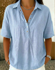 Willow | Blouse with Collar and Button