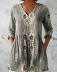 Everly | Long Blouse with V-Neck