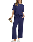 JULIE™ – Women's Oversized Cropped Lounge Set