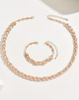 Set Fishbone Crystals