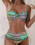 Jada | Sexy Ethnic Print Bikini Set