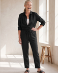 Noor | Long Sleeve Shirt Tapered Pants Set