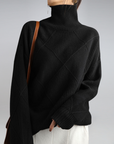 Jamie | Women’s Winter Turtleneck Knit Sweater