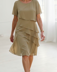Juliette | Elegant, flowy dress with ruffles