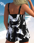Paige | Vibrant Floral Tankini Set